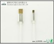 廠家直銷數(shù)據(jù)連接線，線長1M，鍍金頭USB，micro頭白色