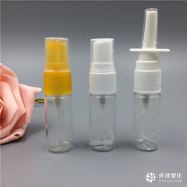 廠家直銷60mlPE PET 白色塑料噴霧瓶 鼻噴瓶 塑料瓶