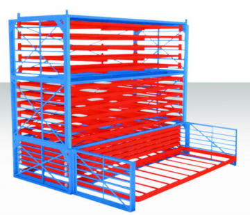 河北薄板貨架存儲板材、家具板、彩鋼板 正耀抽屜式板材貨架